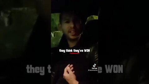 Andrew tate responds to being banned on Twitter 😂💀💪🏾