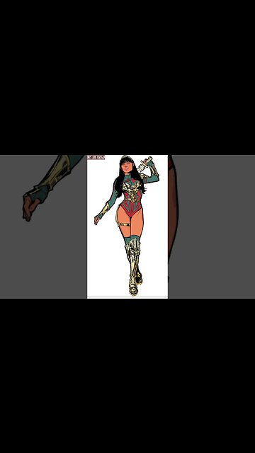 Yara Flor - Mulher Maravilha Brasileira