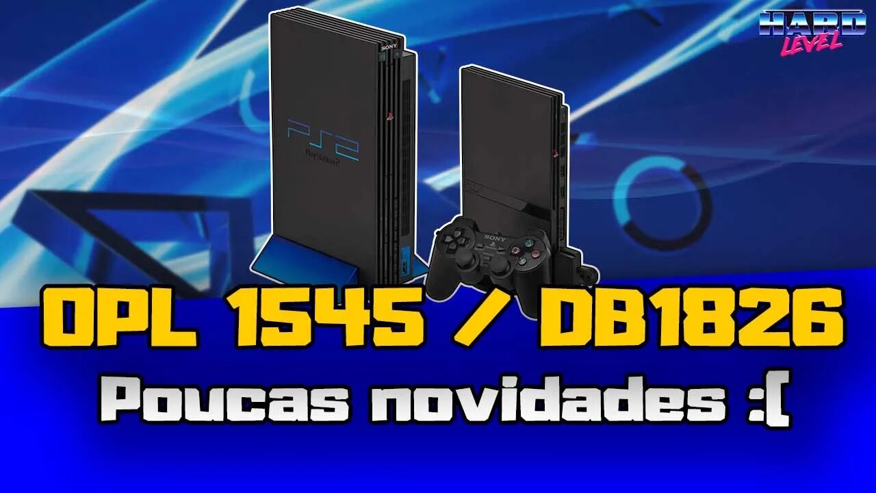 PS2 - NOVO OPL 1545 / DB1826! Novidades, Download e como atualizar!