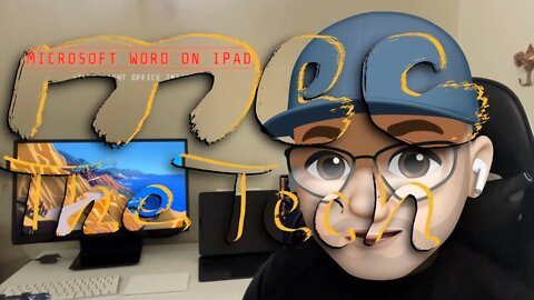 iPad with Microsoft Word, how productive 👍🏻 | مايكروسوفت وورد من حزمة اوفيس على الايباد👍🏻رائع