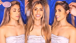 Beautiful Hair Brushing & Braiding ASMR, Scalp Massage Fall Asleep, Tingles 💕 with Corrina Rachel