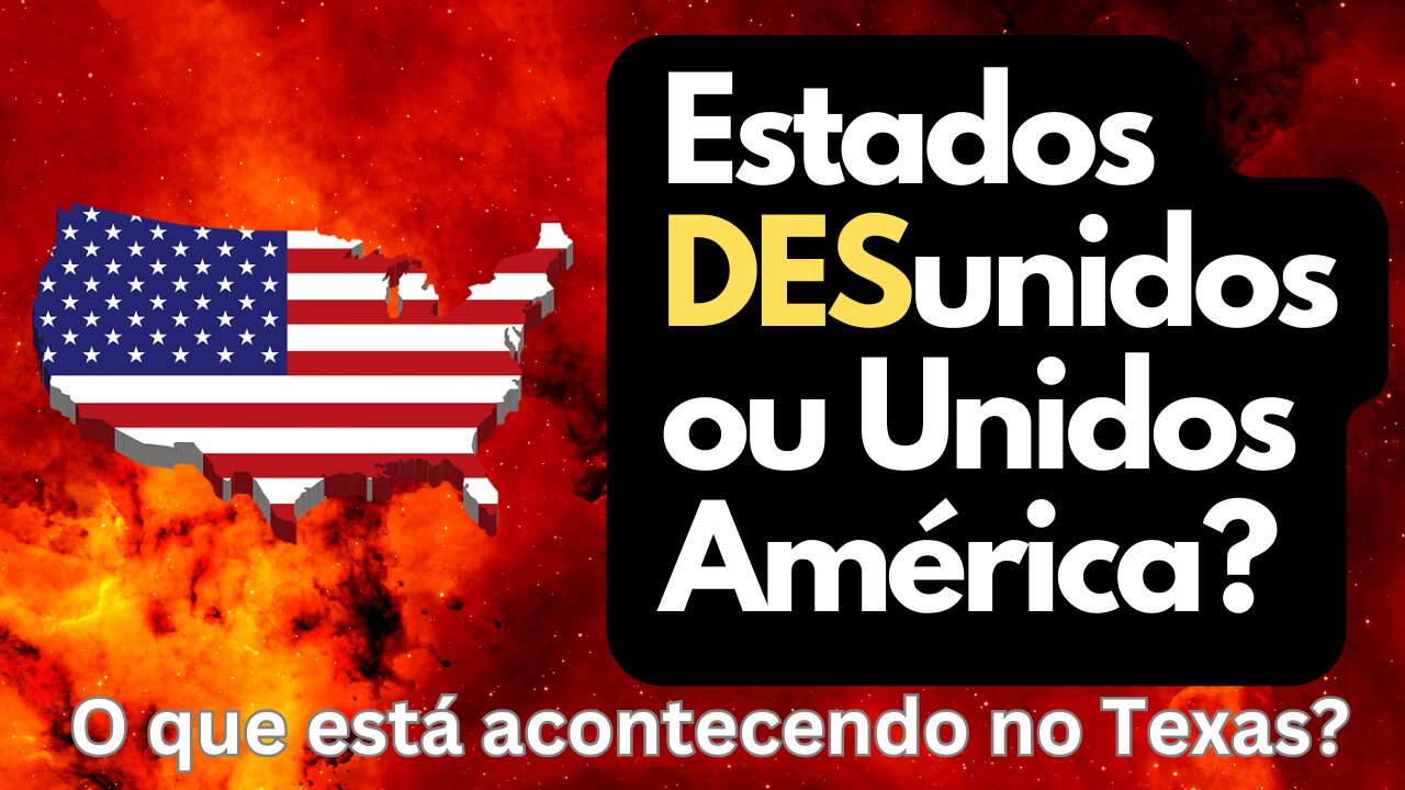 O que está acontecendo no Texas? Estados Unidos ou DESunidos? Guerra Civil?