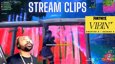 FORTNITE [LIVE] STREAM CLIPS CHAPTER 3 SEASON 3