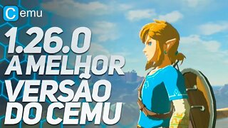 A MELHOR VERSÃO DO CEMU FOI LANÇADA! GRANDES MUDANÇAS | Cemu 1.26.0