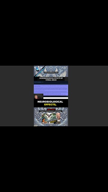 Neurobiological Effects of Verbal Abuse