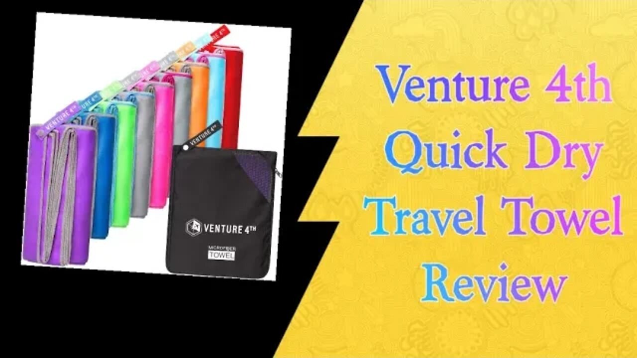 Item of the week and Review of Venture 4th Microfiber Towels