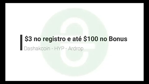 Finalizado - Hype - Dashakcoin
