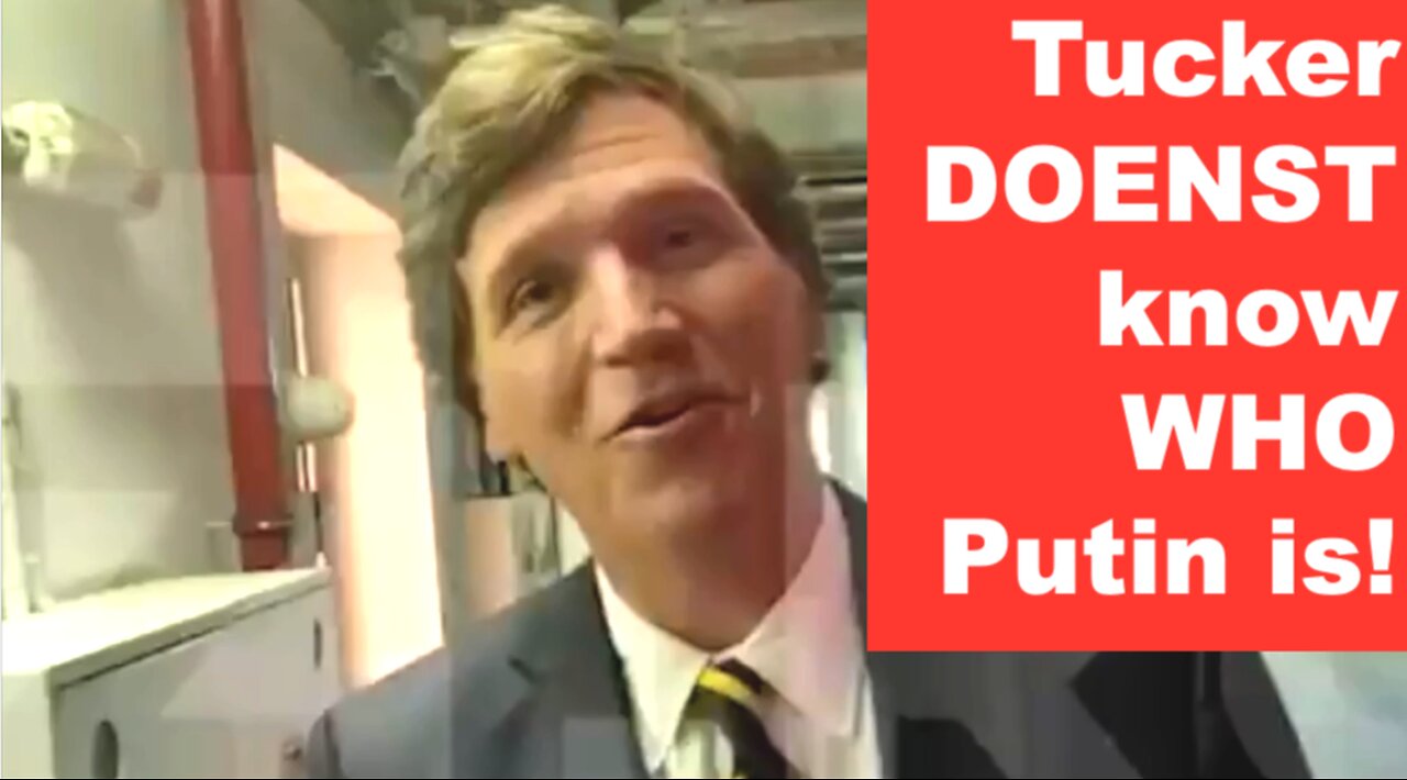 Tucker Carlson Trolls NEWS over Putin Interview