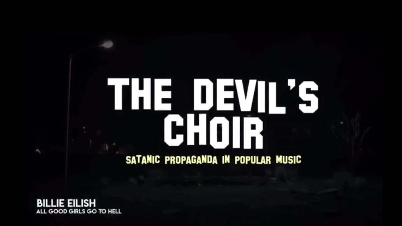 THE DEVILS CHOIR - SATANIC music industry is a reptilian crop