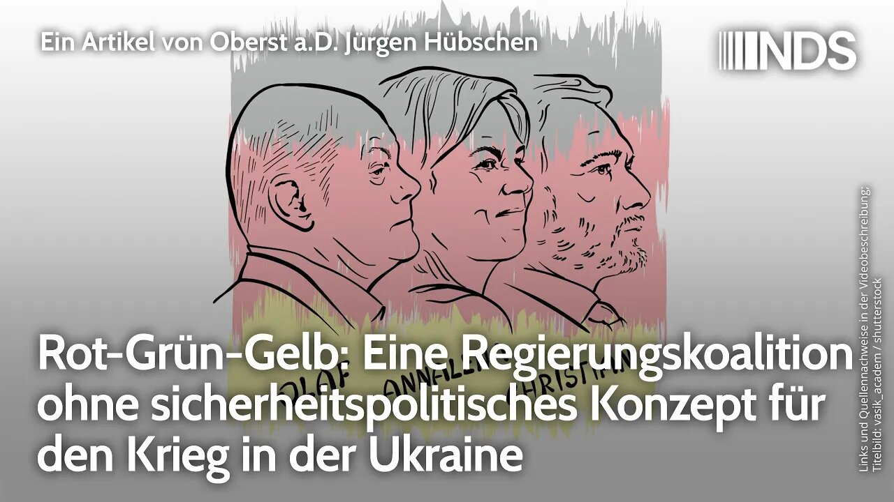 Rot-Grün-Gelb: Regierungskoalition ohne sicherheitspolitisches Konzept für den Krieg in der Ukraine