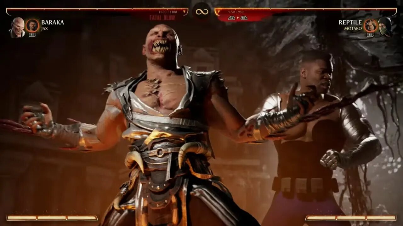 Mortal Kombat 1 2023 Baraka & Jax Kameo Fatal Blow
