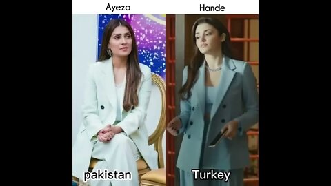 pakistan---- VS Turkey---- _celebrities_ ayezakhan_sajalaly#shorts