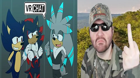 Bad Sonic & Bad Shadow Meet Bad Silver On VRChat (Multiverse Sonic) - Reaction! (BBT)