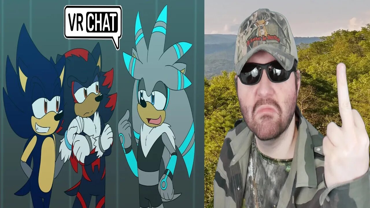 Bad Sonic & Bad Shadow Meet Bad Silver On VRChat (Multiverse Sonic) - Reaction! (BBT)