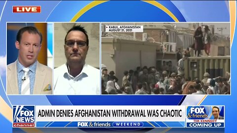 FOX & FRIENDS WEEKEND-4/9/23-LT COL SCOTT MANN-ADMIN BLAMES TRUMP FOR CHAOTIC AFGHANISTAN EXIT