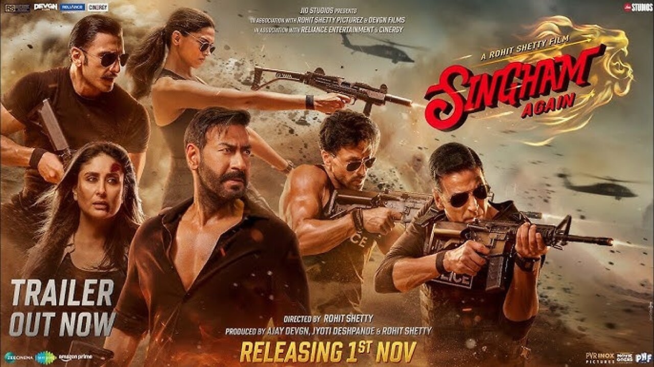 Singham Again | Official Trailer | A Rohit Shetty Cop Universe