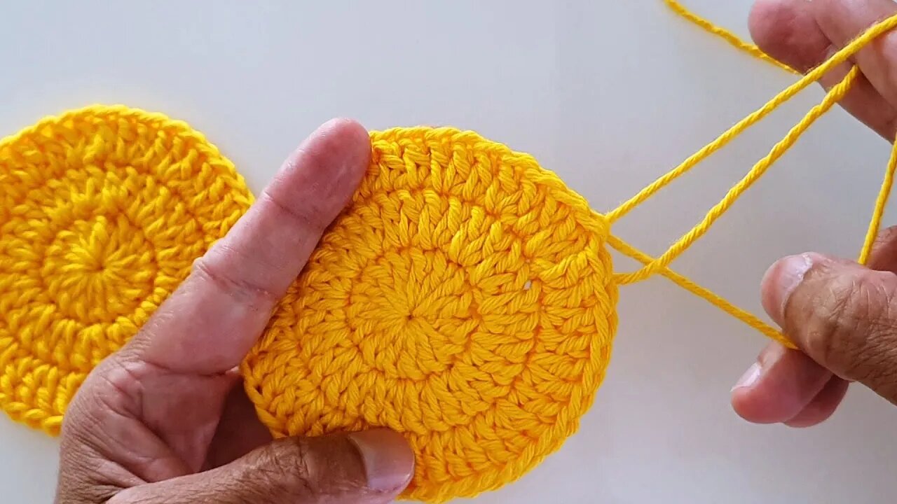 Como fechar a volta no crochê redondo | How to close circle / round | crochet tutorial | Diy