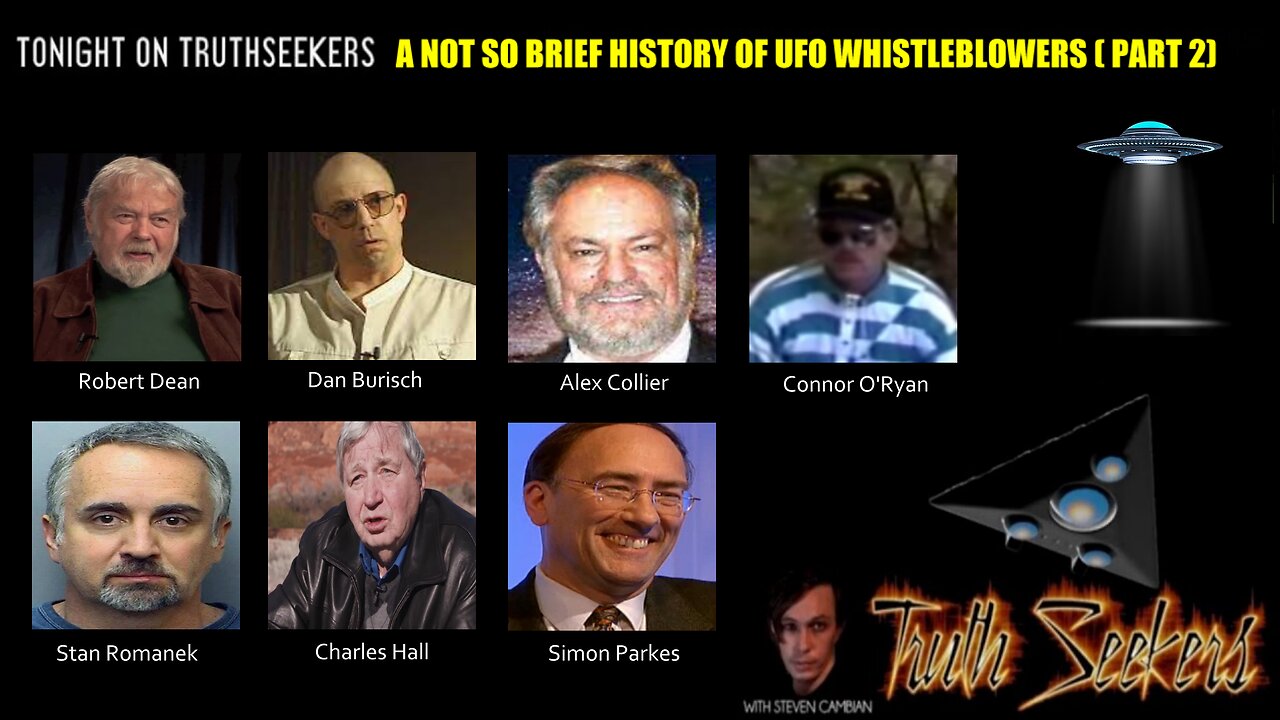 A not so brief history of UFO WHISTLEBLOWERS (part 2)