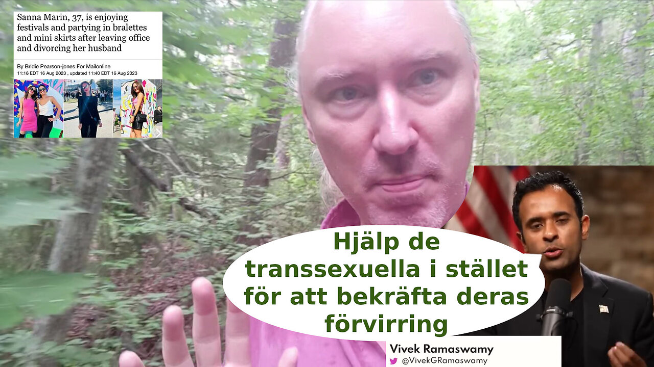 Märta mer logisk än en liberal. Javier Milei. Toria. Rädda Barnen ljuger. "islamofob" = uppvigling