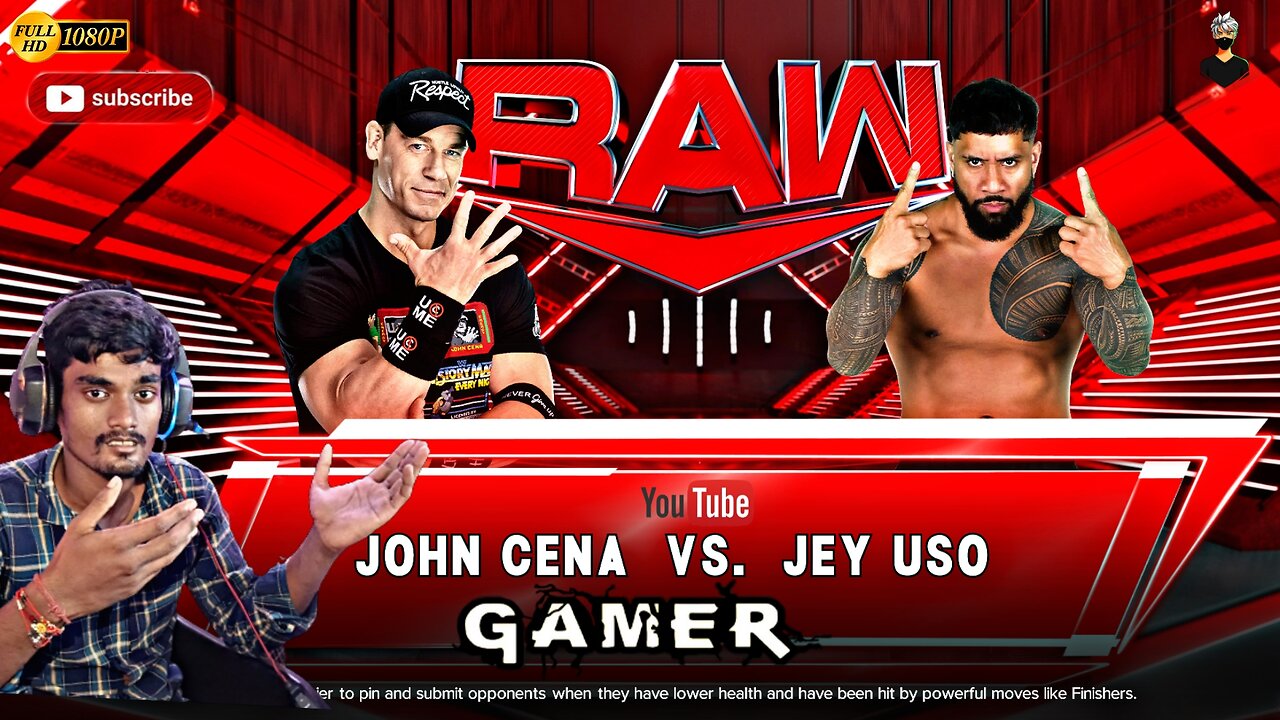 WWE 2k23 john cena vs jey uso