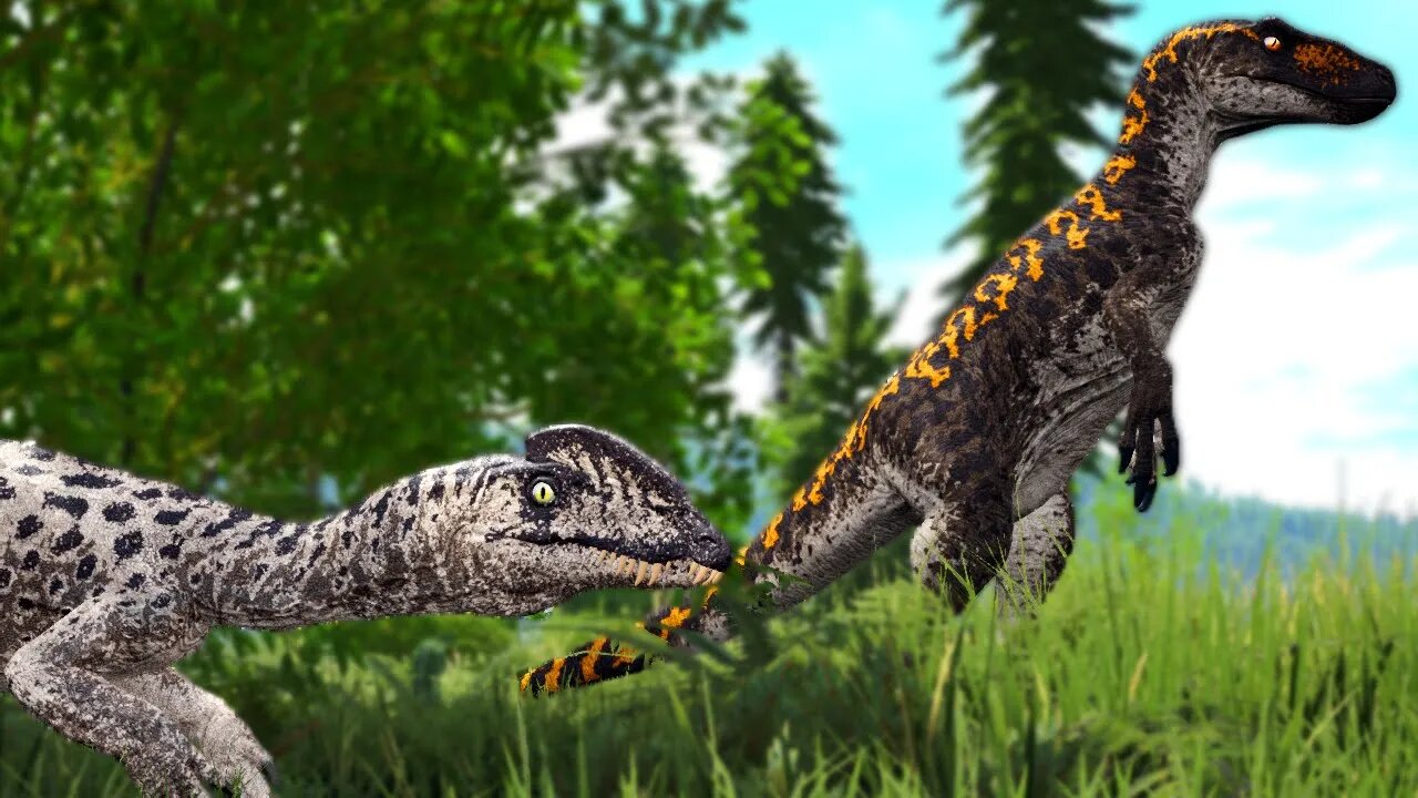 FUI PERSEGUIDO POR UTAHRAPTORS, VIDA DE DILOPHOSAURO - THE ISLE