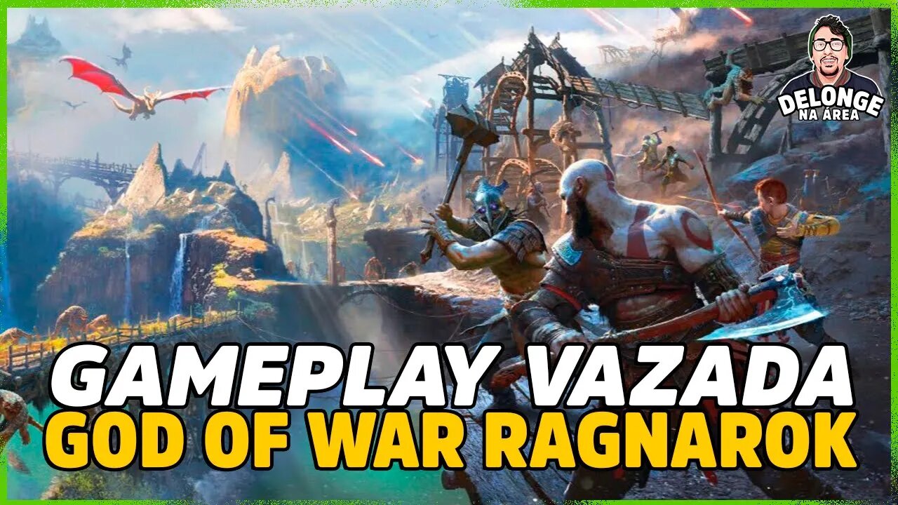 NOVA GAMEPLAY TRAILER De God Of War RAGNAROK!!