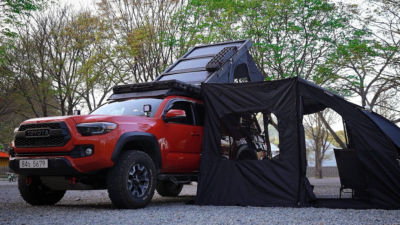 💯 Perfect Camping For A Relexing Vacation 🤔 Amazing Camping Equipment Taco Truck