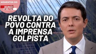 Agressão a jornalista da Globo | Momentos do Reunião de Pauta