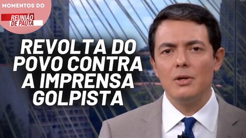 Agressão a jornalista da Globo | Momentos do Reunião de Pauta