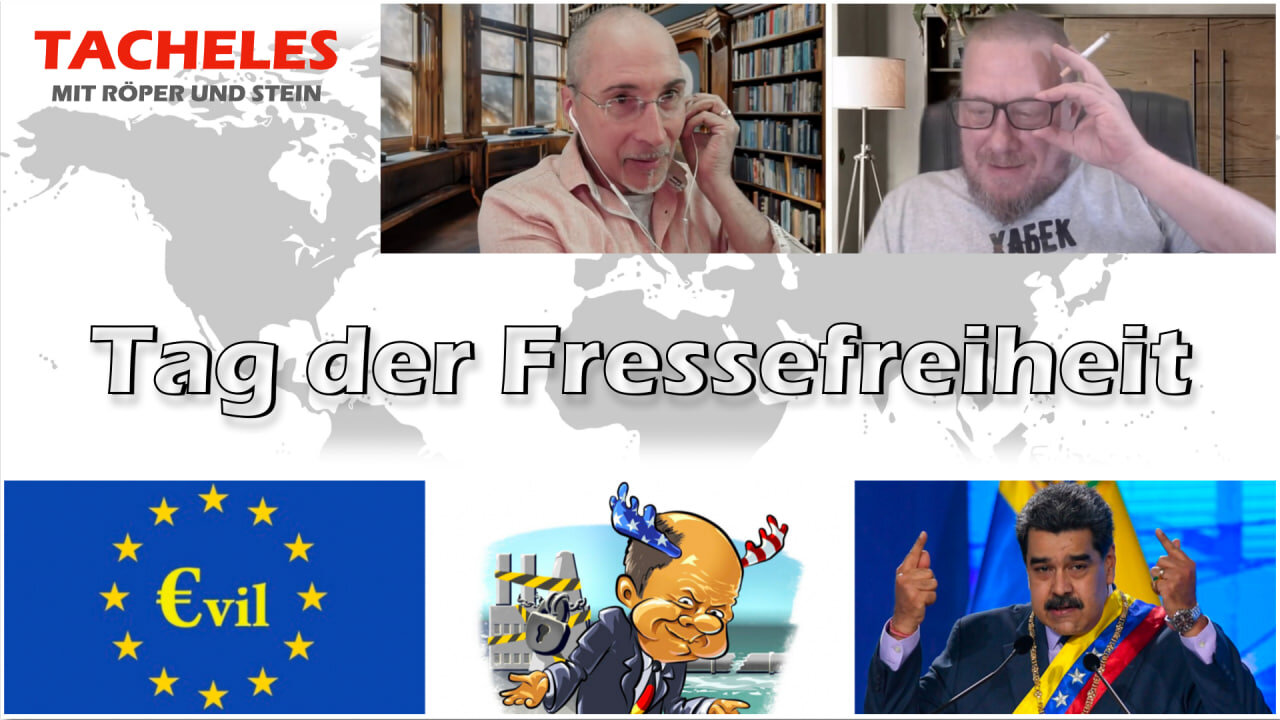 9.8.24..🇩🇪🇦🇹🇨ðŸ‡NUOVISO🎇👉🇪🇺 RÖPER & STEIN-Tacheles #141 🇪🇺👈🗽Tag der Fressefreiheit
