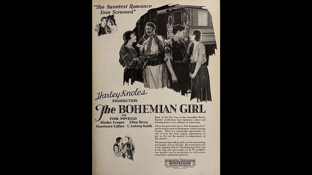 The Bohemian Girl (1922 film) - Directed by Harley Knoles, Josef von Sternberg - Full Movie