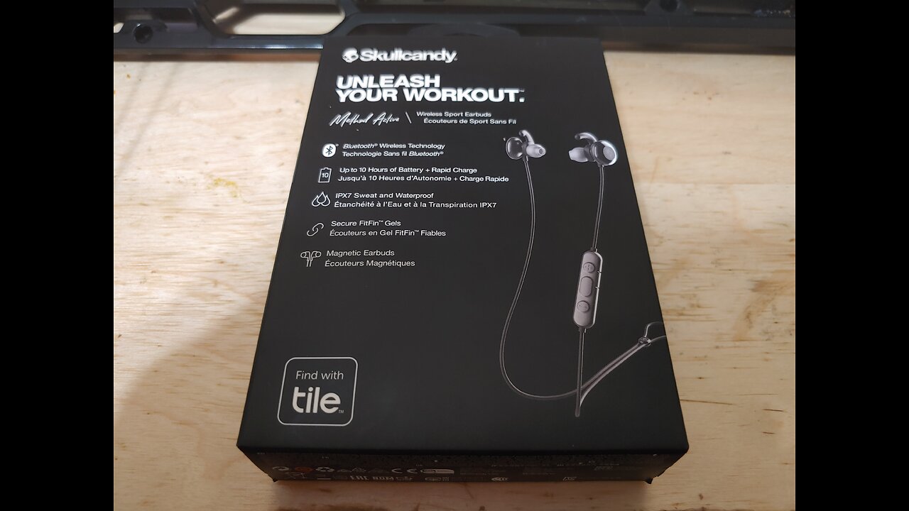 Skullcandy method active wireless unboxing