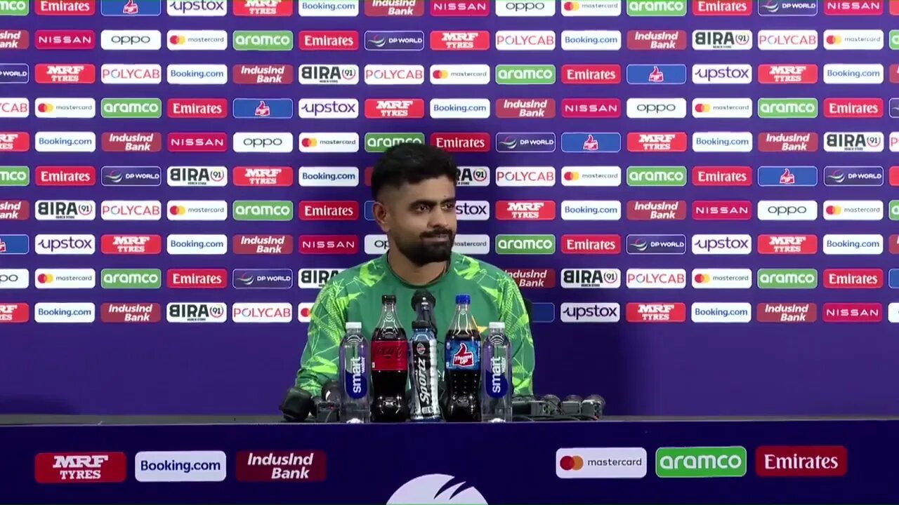 Babar Azam press conference today - india vs pakistan - pre match press conference today