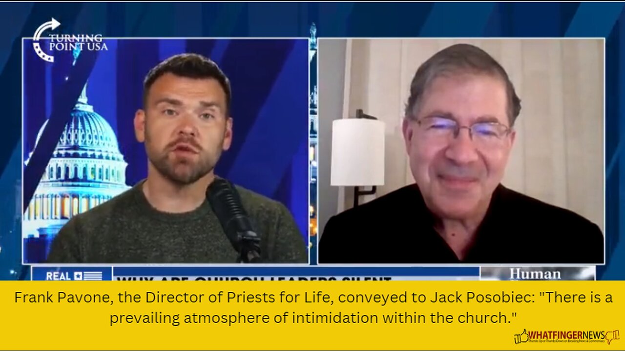 Frank Pavone, the Director of Priests for Life, conveyed to Jack Posobiec