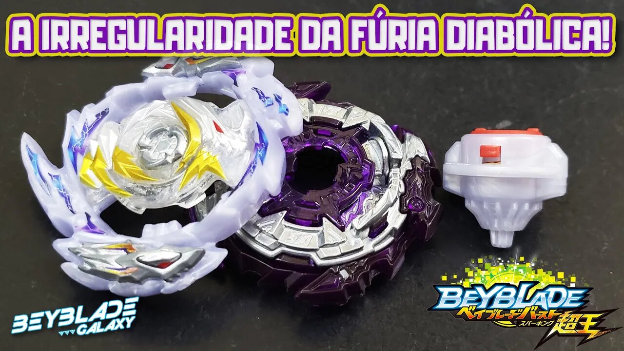 Testando 059 - RAGE DIABOLOS .J' 3A contra 3 combos - Beyblade Burst ベイブレードバースト