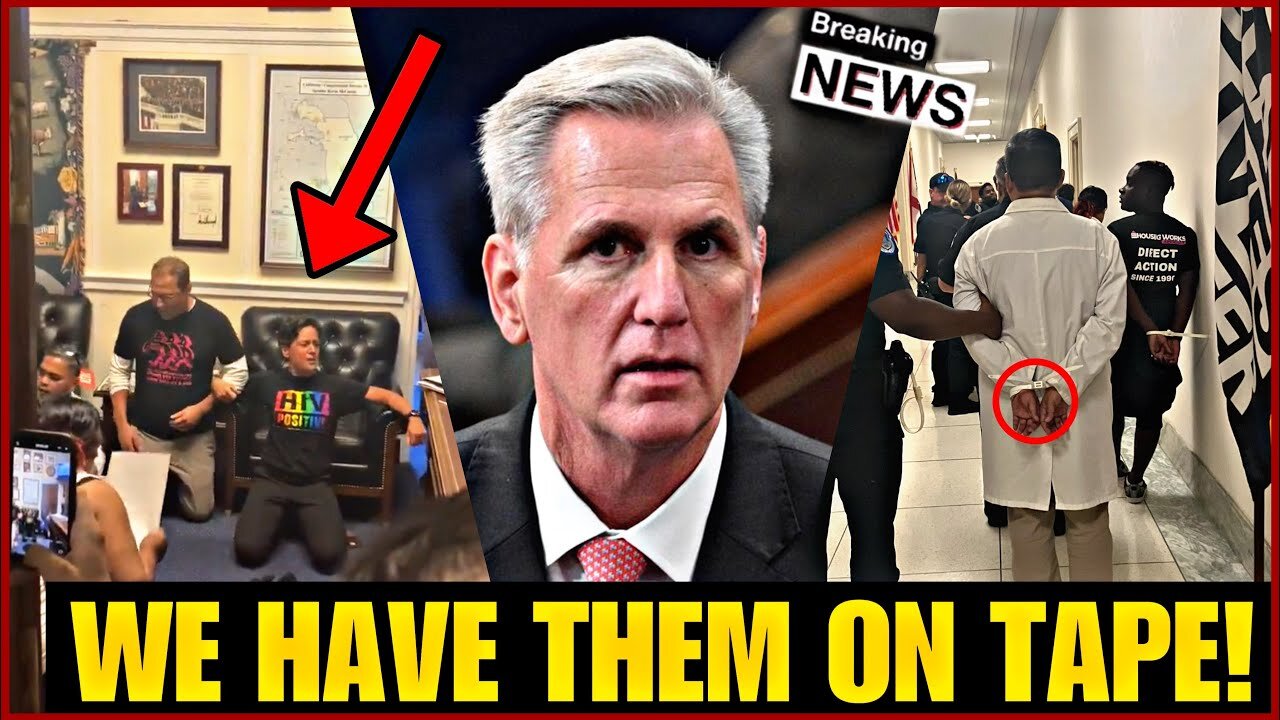 WILD!! WOKE FAR LEFT ACTIVISTS STORM THE CAP!TOL & AMBUSH KEVIN MCCARTHY’S OFFICE|THEN THIS HAPPENED