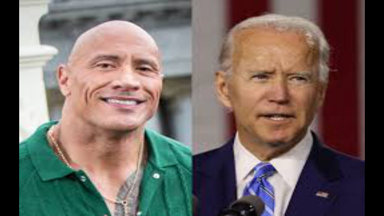 Dwayne The Rock Johnson Refuses To Endorse Biden In 2024 I’m Gonna Keep My Politics To Myself