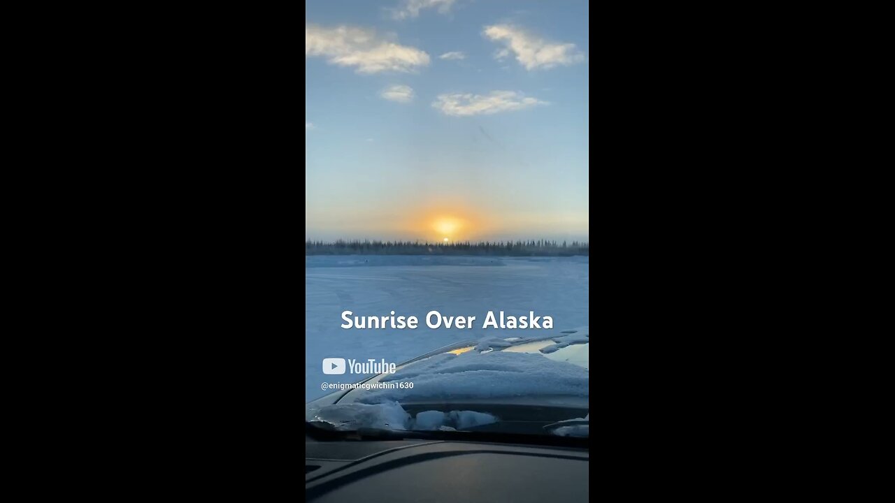 Sunrise Over Alaska