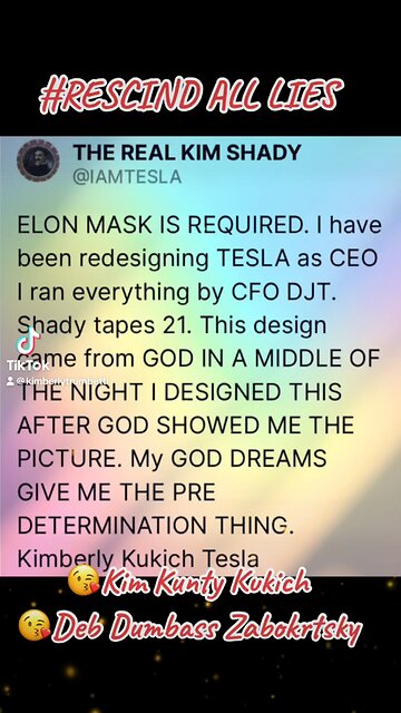 KUKICH IS CEO OF TESLA ⚡️⚡️👀👀