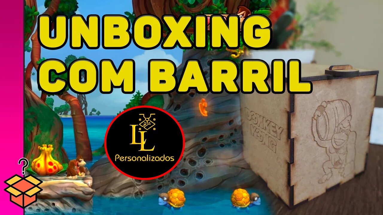 UNBOXING COM BARRIL, BANANAS E COGUMELO