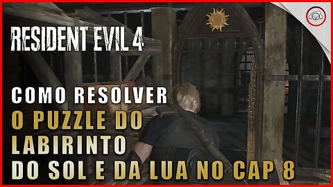 Resident Evil 4 Remake, Como resolver o puzzle do labirinto do Sol e da Lua no Cap 8 | Super-Dica