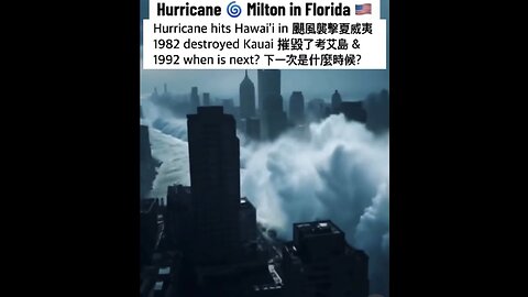 hurricanes hit Hawai’i in 1882 & 1992