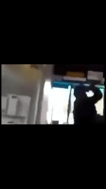 BUS DRIVER TAKES HER OUT WITH AN UPPERCUT. DON'T BE MEAN TO THE BUS DRIVER 😳💥 SMACK!