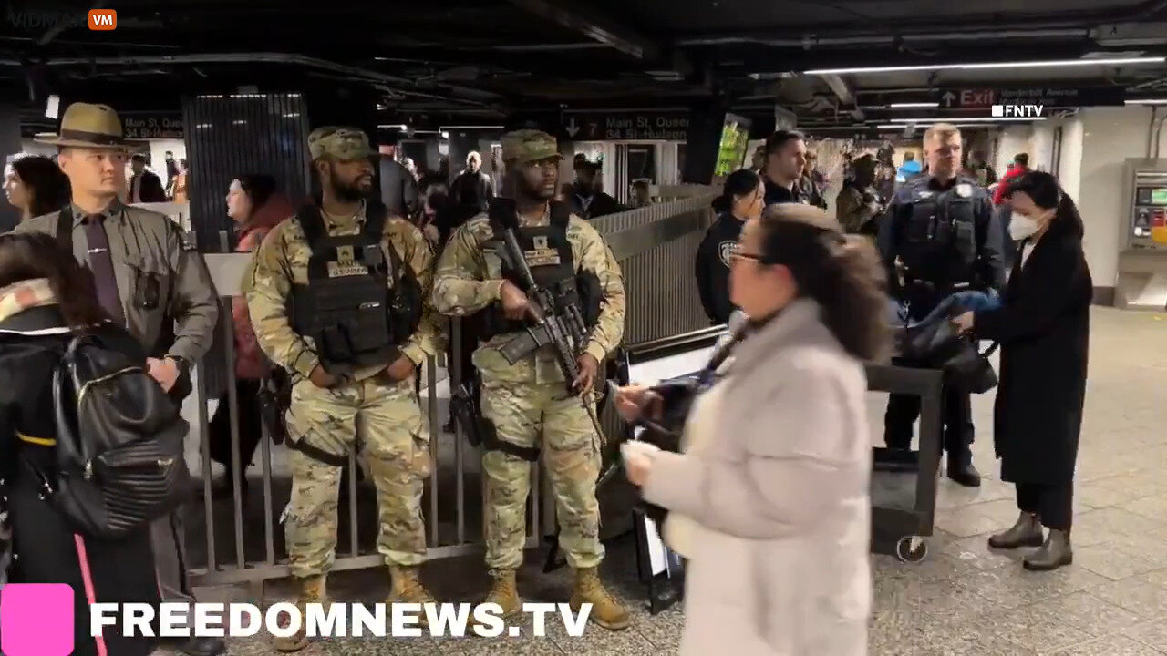 NY Gov Deploys 1K National Guard To NYC Subways To Battle Dystopian Levels Of Crime, Terror Threats