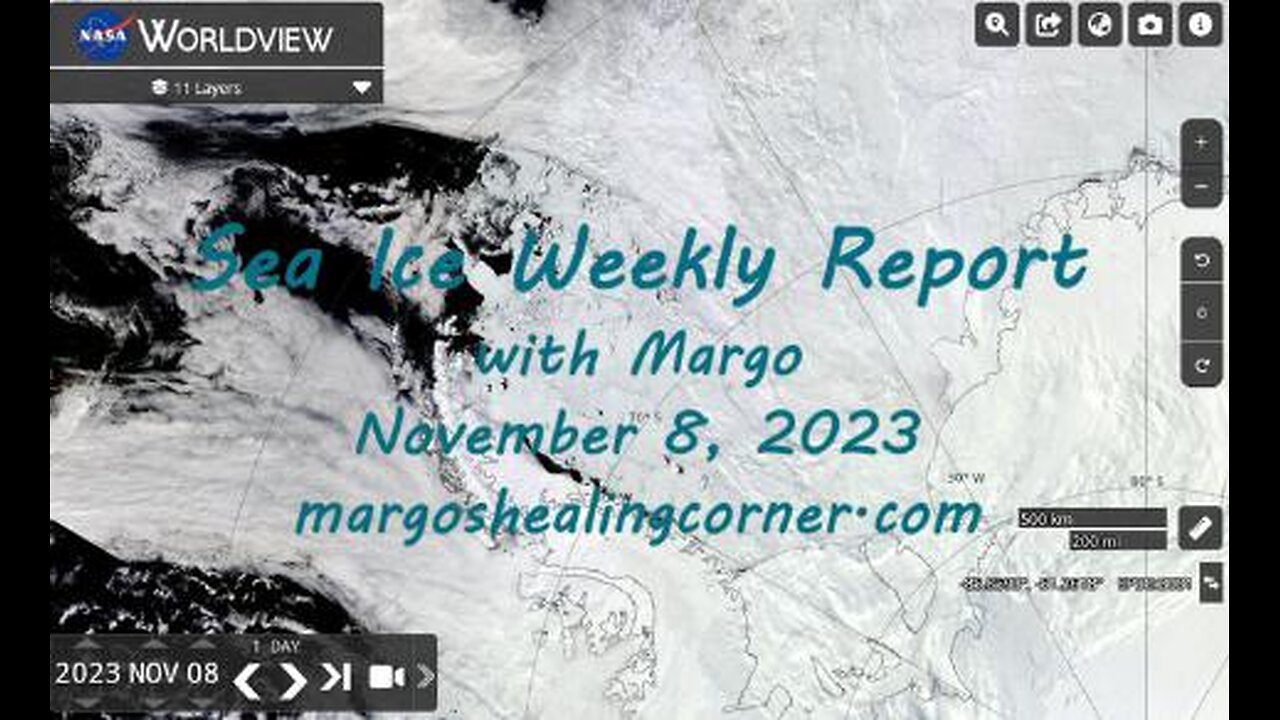 Sea Ice Weekly Report with Margo (Nov. 8, 2023)