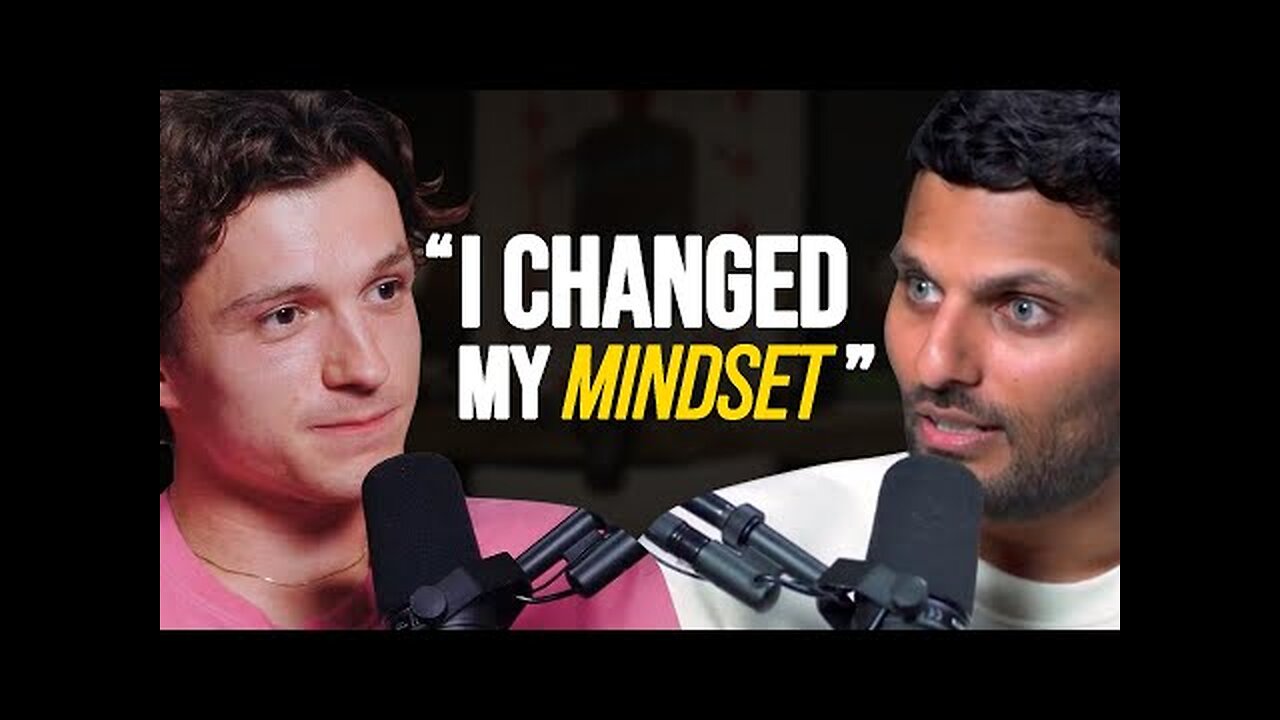 Tom Holland gets vulnerable about mental health and overcoming social anxiety....