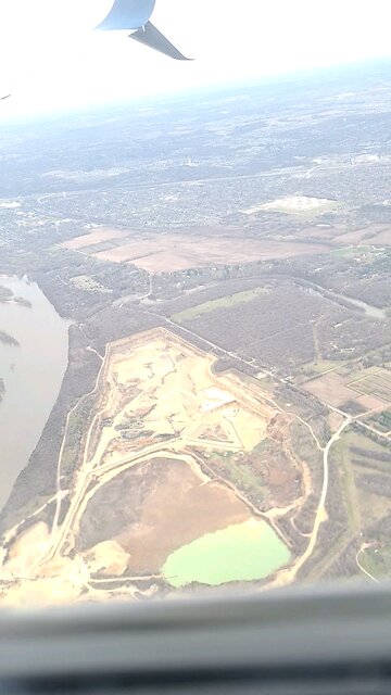 Flying Over Saint Paul Minneapolis