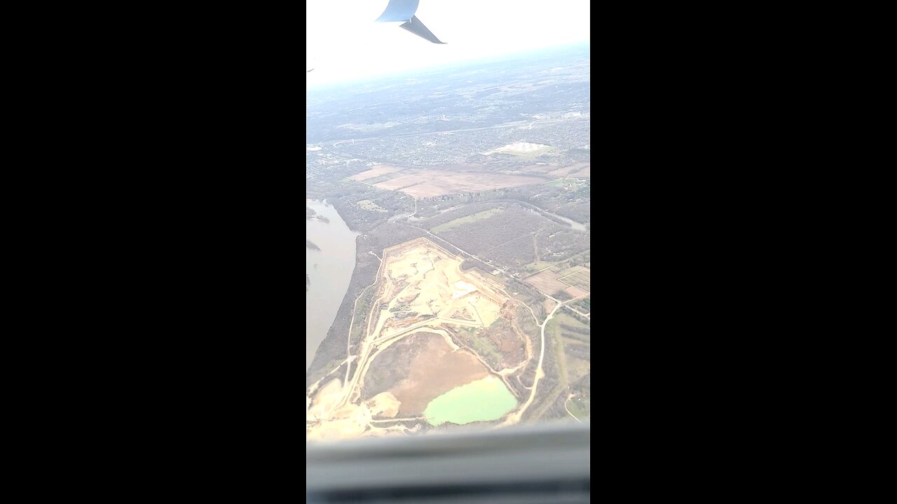 Flying Over Saint Paul Minneapolis