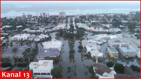 Drone footage shows damage to Manasota Key from Hurricane Milton