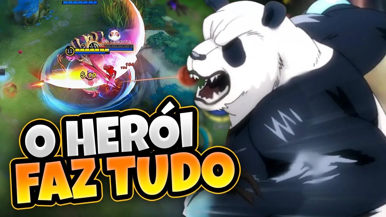 ELE É META EM QUALQUER LANE! ESSE HERÓI FAZ TUDO | MOBILE LEGENDS